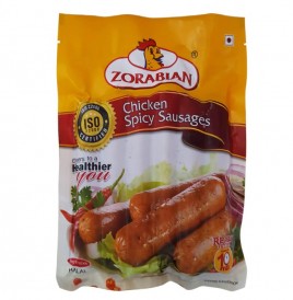 Zorabian Chicken Spicy Sausages   Pack  250 grams